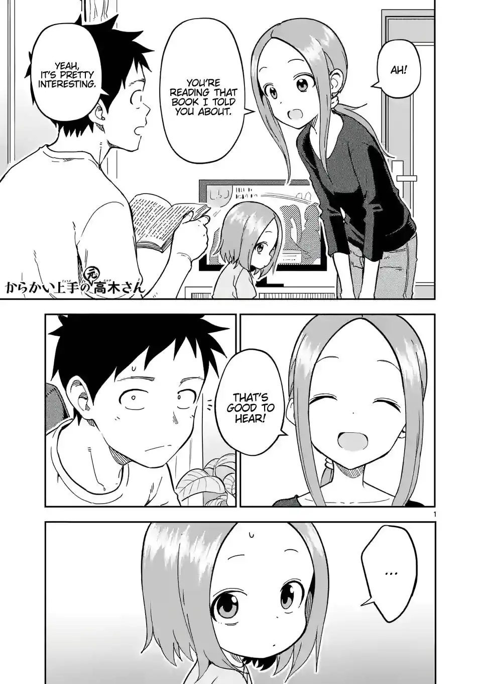 Karakai Jouzu no (Moto) Takagi-san Chapter 227 1